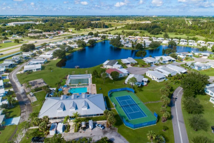 Lakewood Village - areial